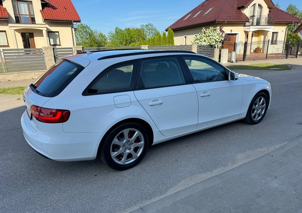 Audi A4 cena 43900 przebieg: 192358, rok produkcji 2013 z Nidzica małe 667